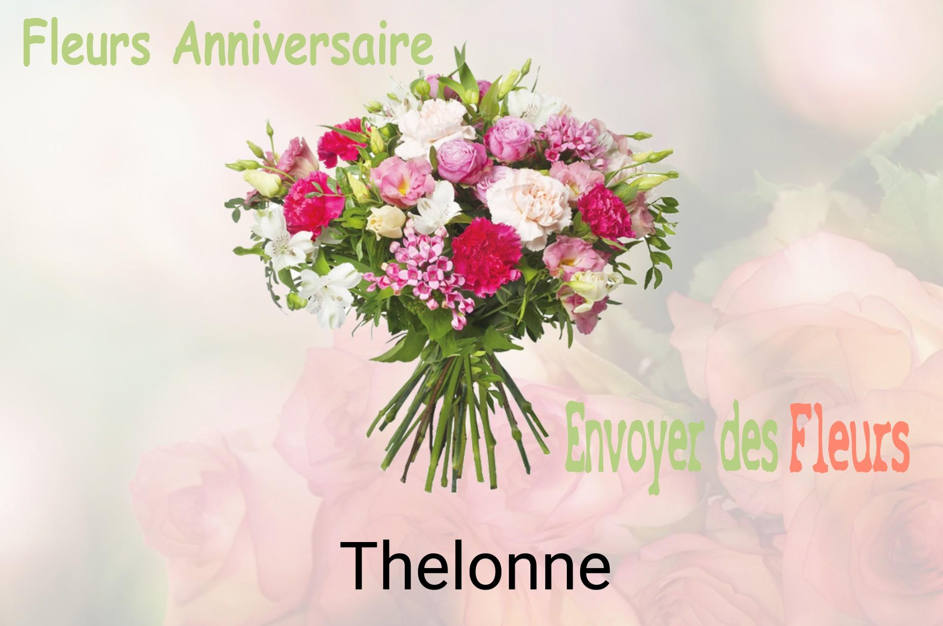 Bouquet de fleurs d’anniversaire livré à Thelonne