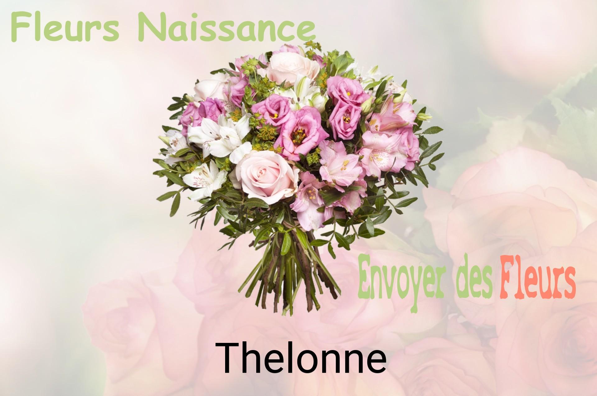 Bouquet de fleurs de naissance livré à Thelonne